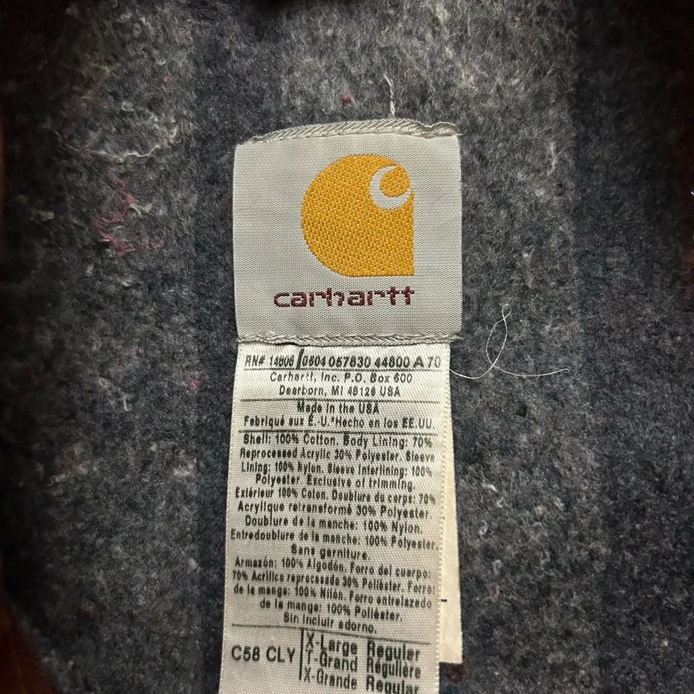 Vintage Carhartt C58 Chore Jacket made in USA - Picture 2 of 4